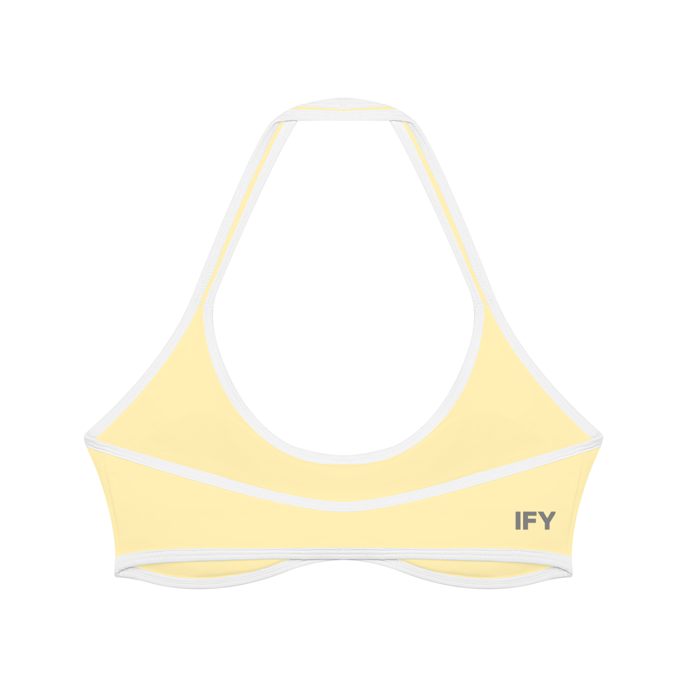 Women's Halter Color Block Yoga Sports Bra