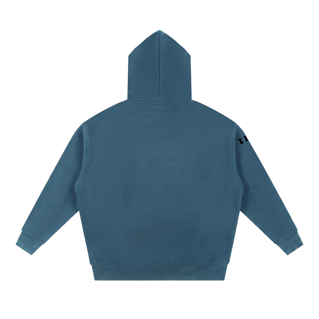 Essential Oversized Boxy Fit Fleece Hoodie