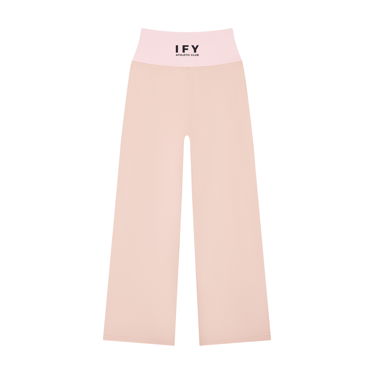 Colour-Block Flared Yoga Leggings