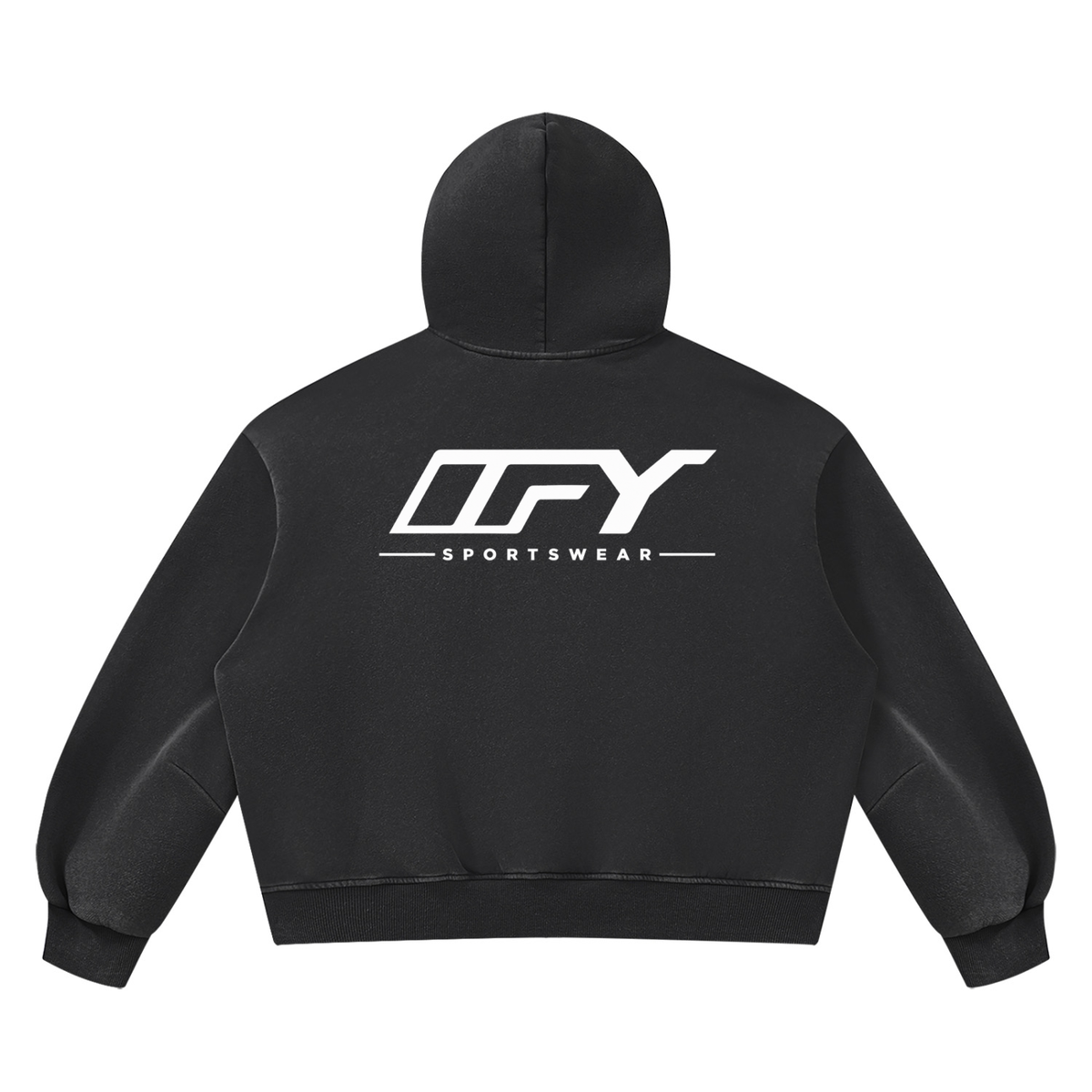 Unisex Vintage Wash Boxy Fleece Hoodie
