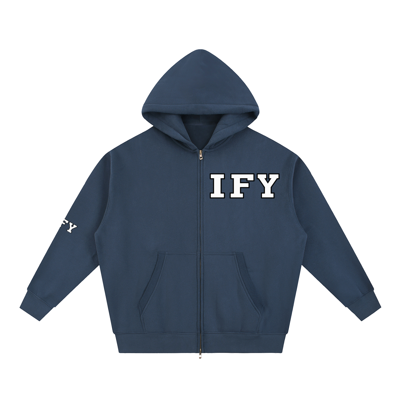 Essential Oversized Fleece Boxy Hoodie