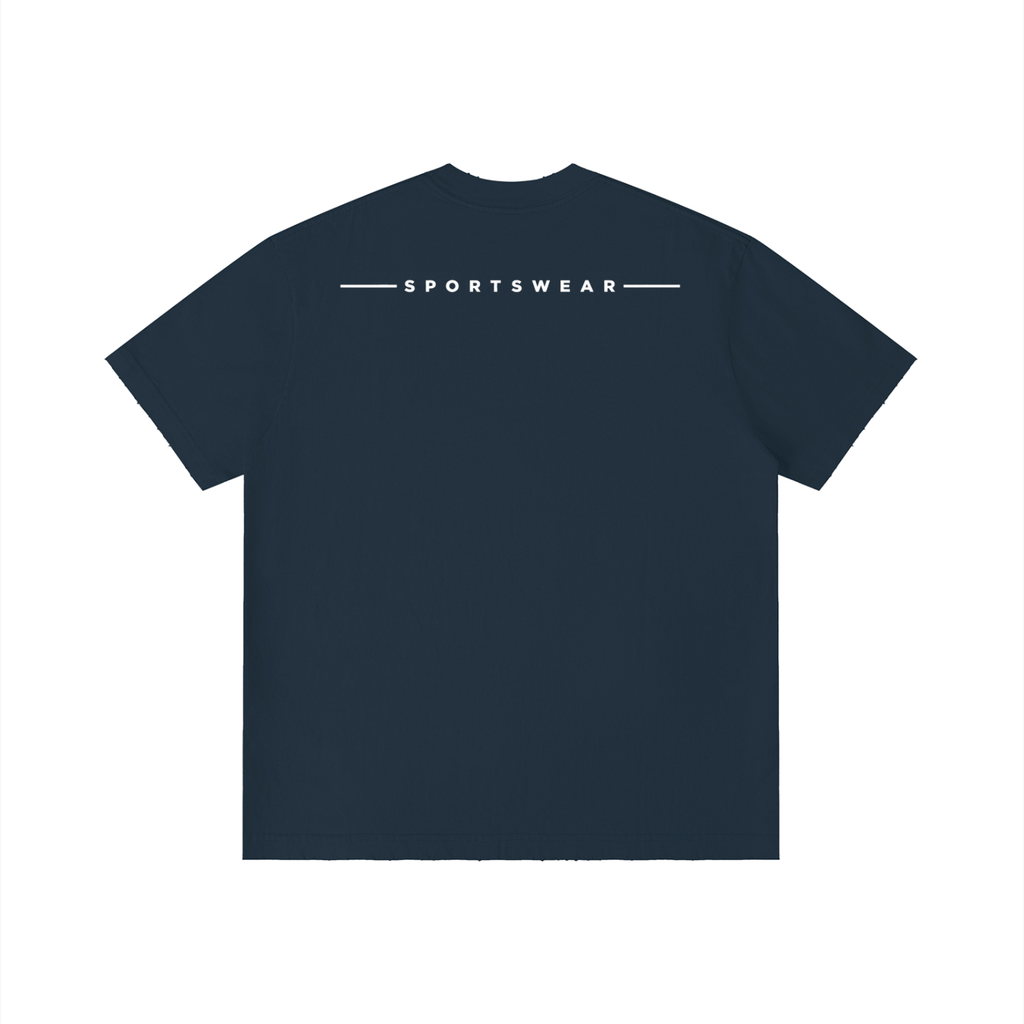 Unisex Vintage Wash Distressed T-Shirt
