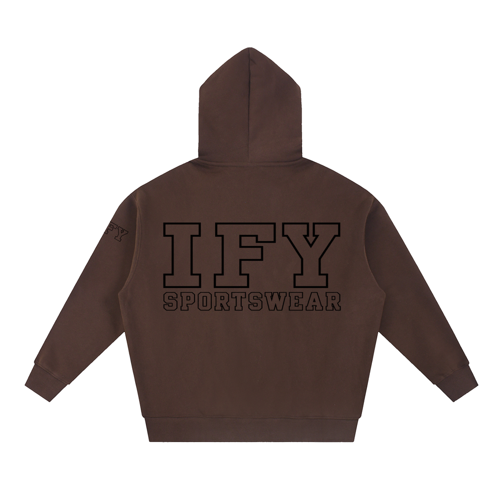 Oversized Fleece Boxy Hoodie