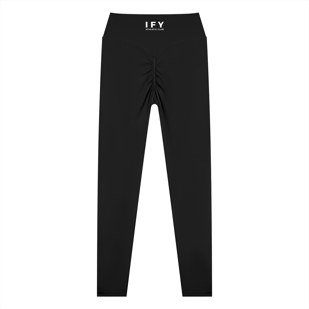 High-Waisted Ankle-Length Yoga Leggings