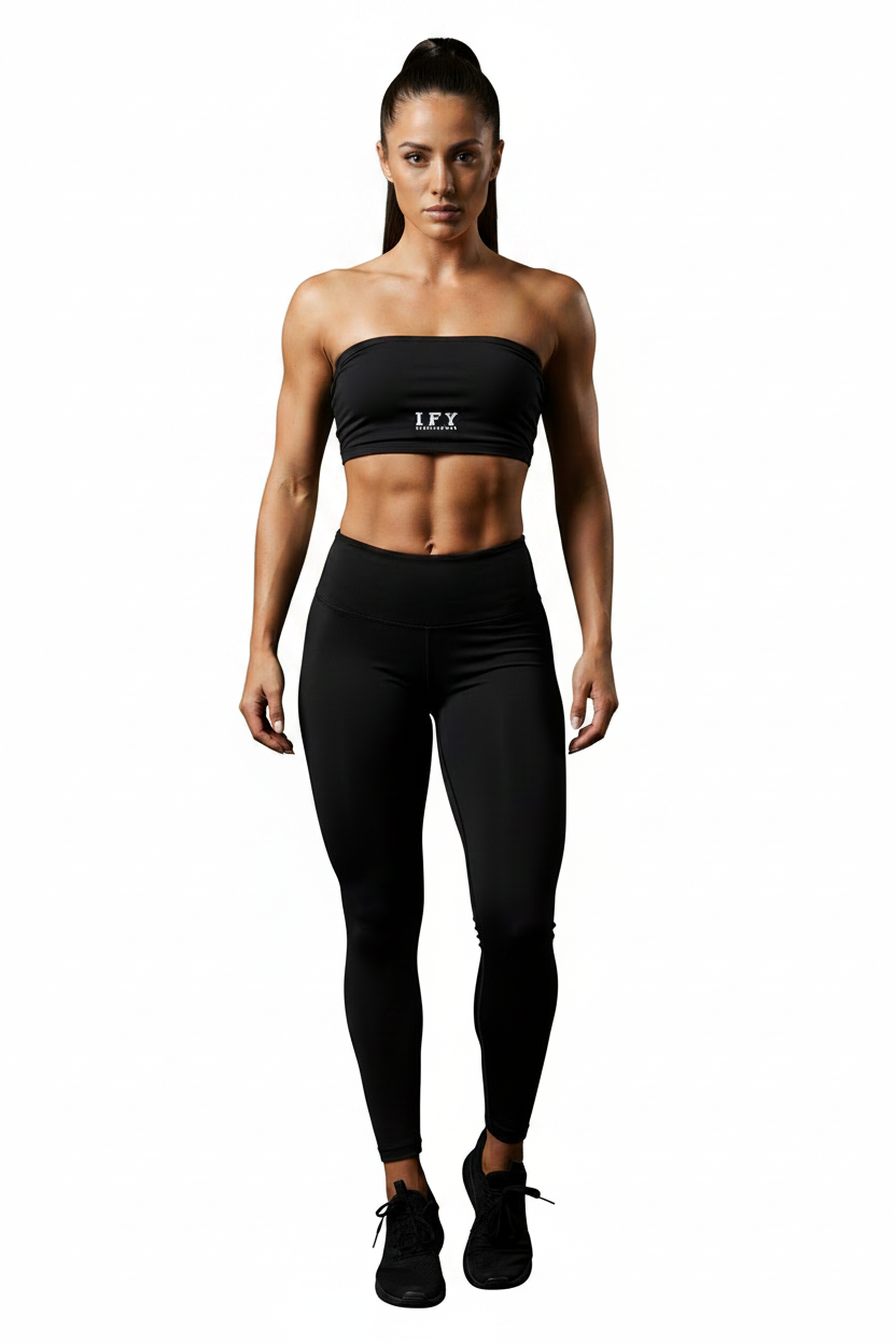 Women's Ruched Cropped Tube Top