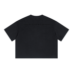 Unisex Boxy Drop Shoulder Crop T-Shirt: Your Go-To for Effortless Style and Comfort