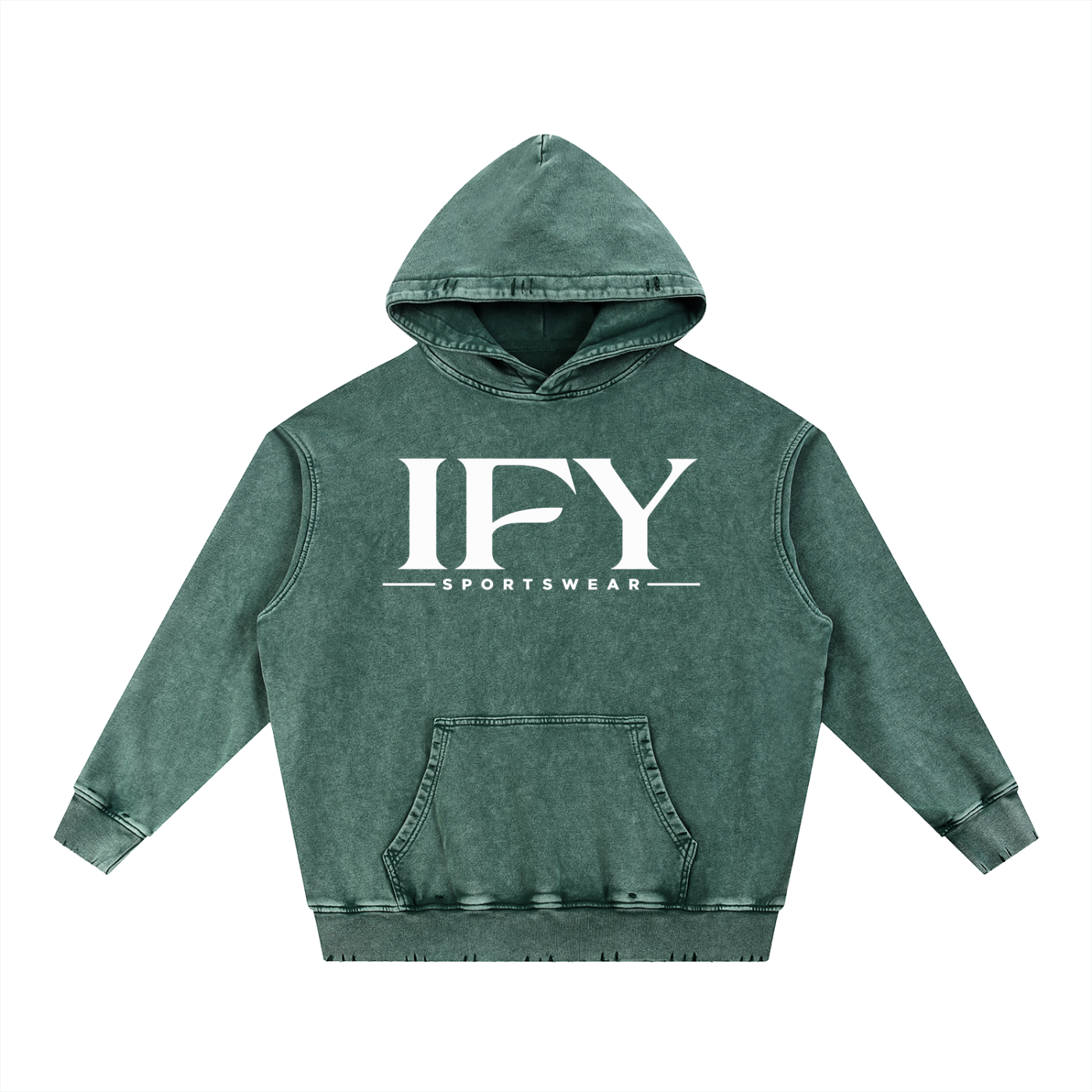 Heavyweight Snow Wash Hoodie: Comfort Meets Style for Every Occasion