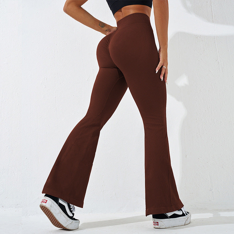 SculptFlare Pants – High Waist Wide-Leg Fit