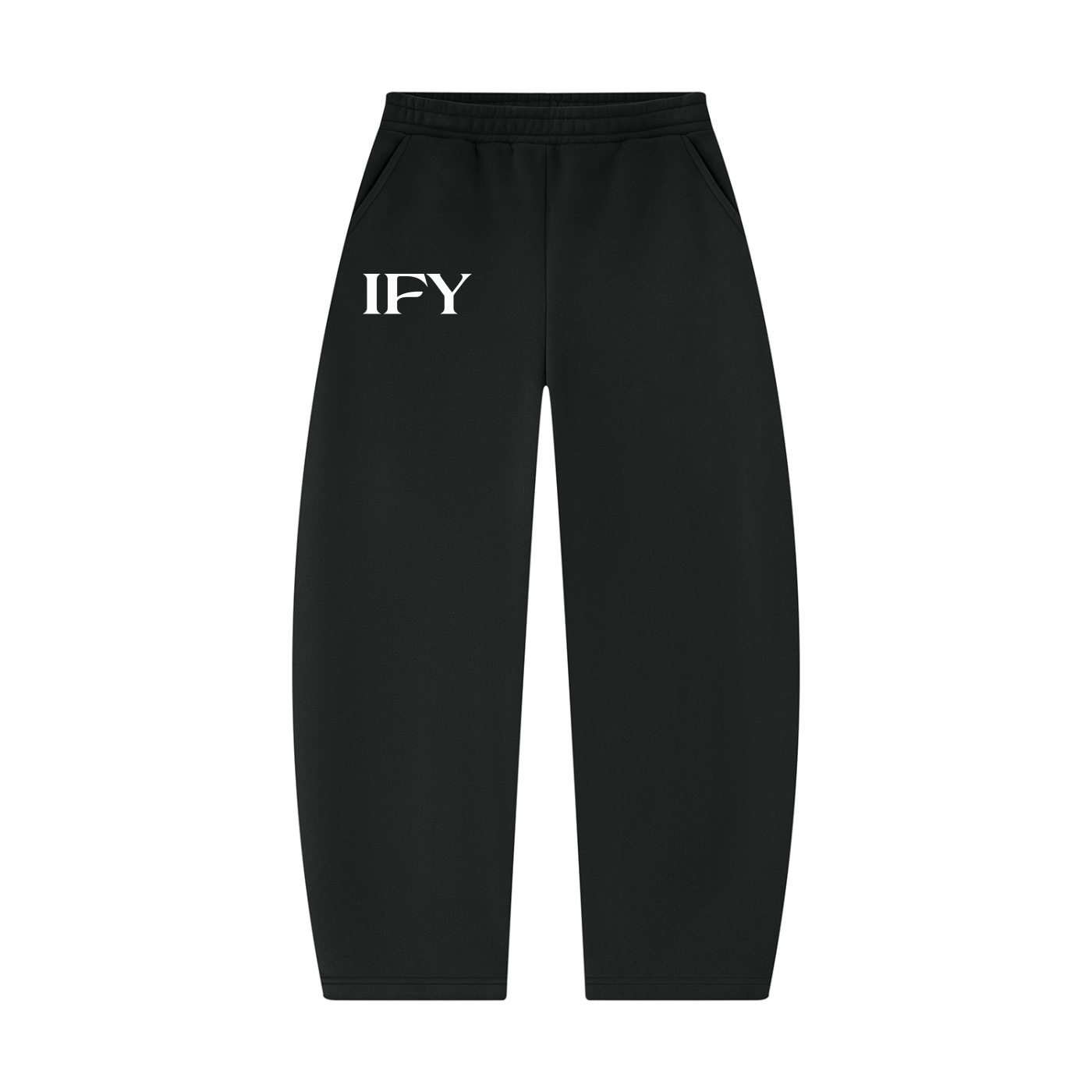Unisex Barrel Leg Sweatpants