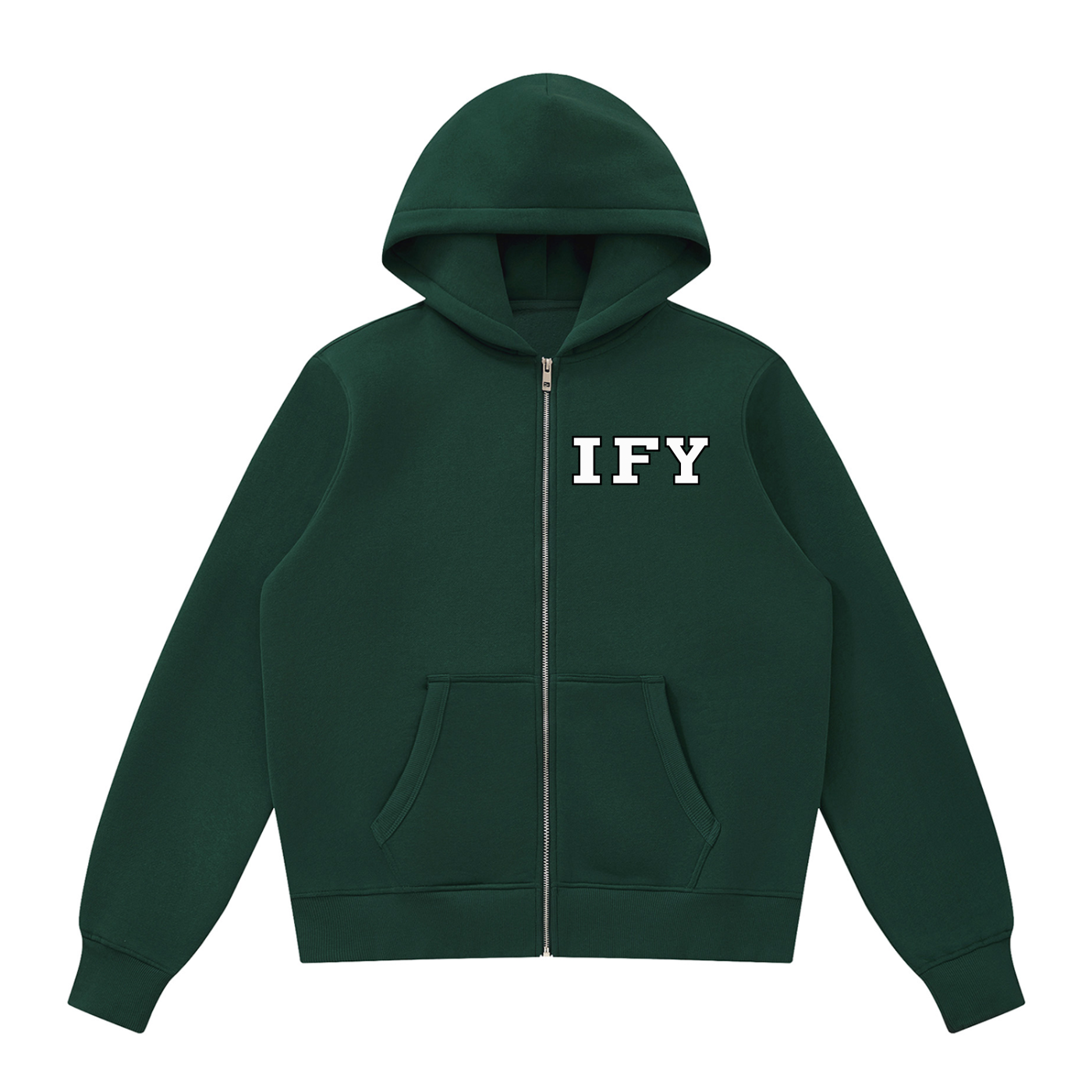 Unisex Fleece Full Zip Hoodie