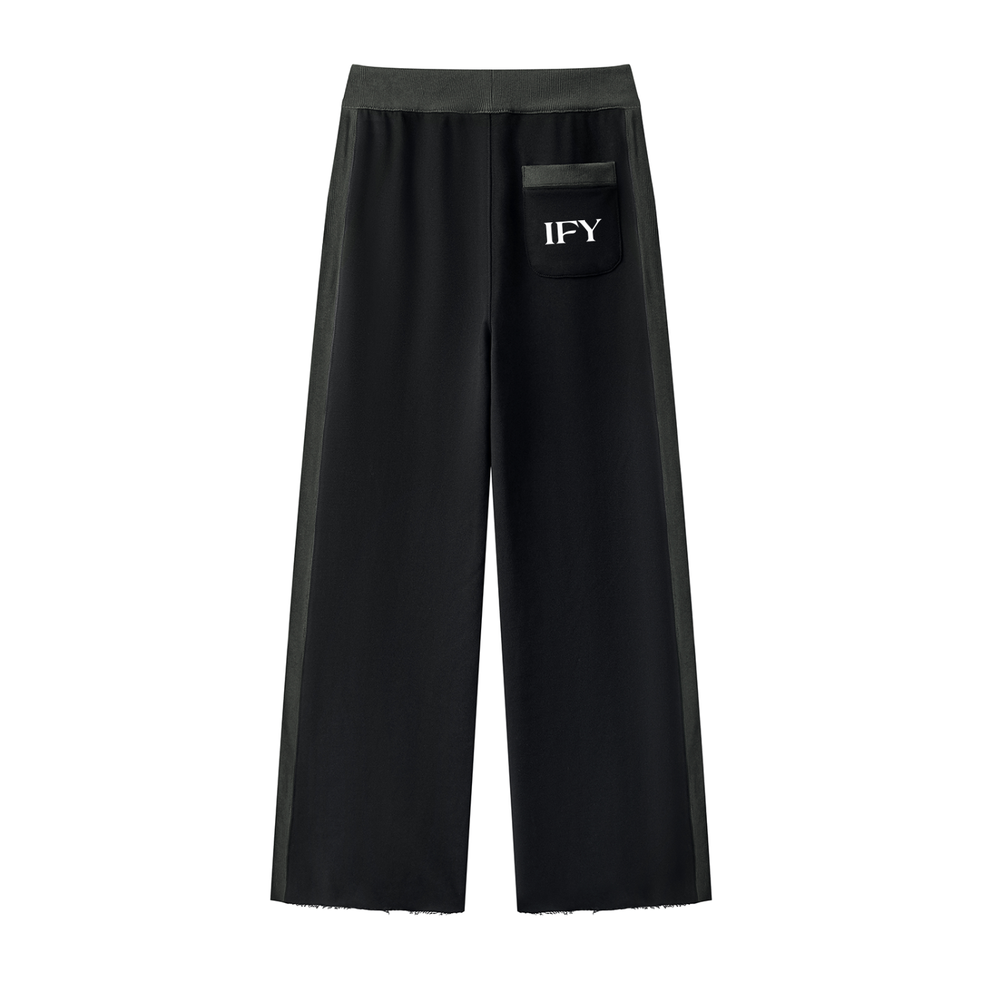 Women's Color Block Raw Hem Sweatpants