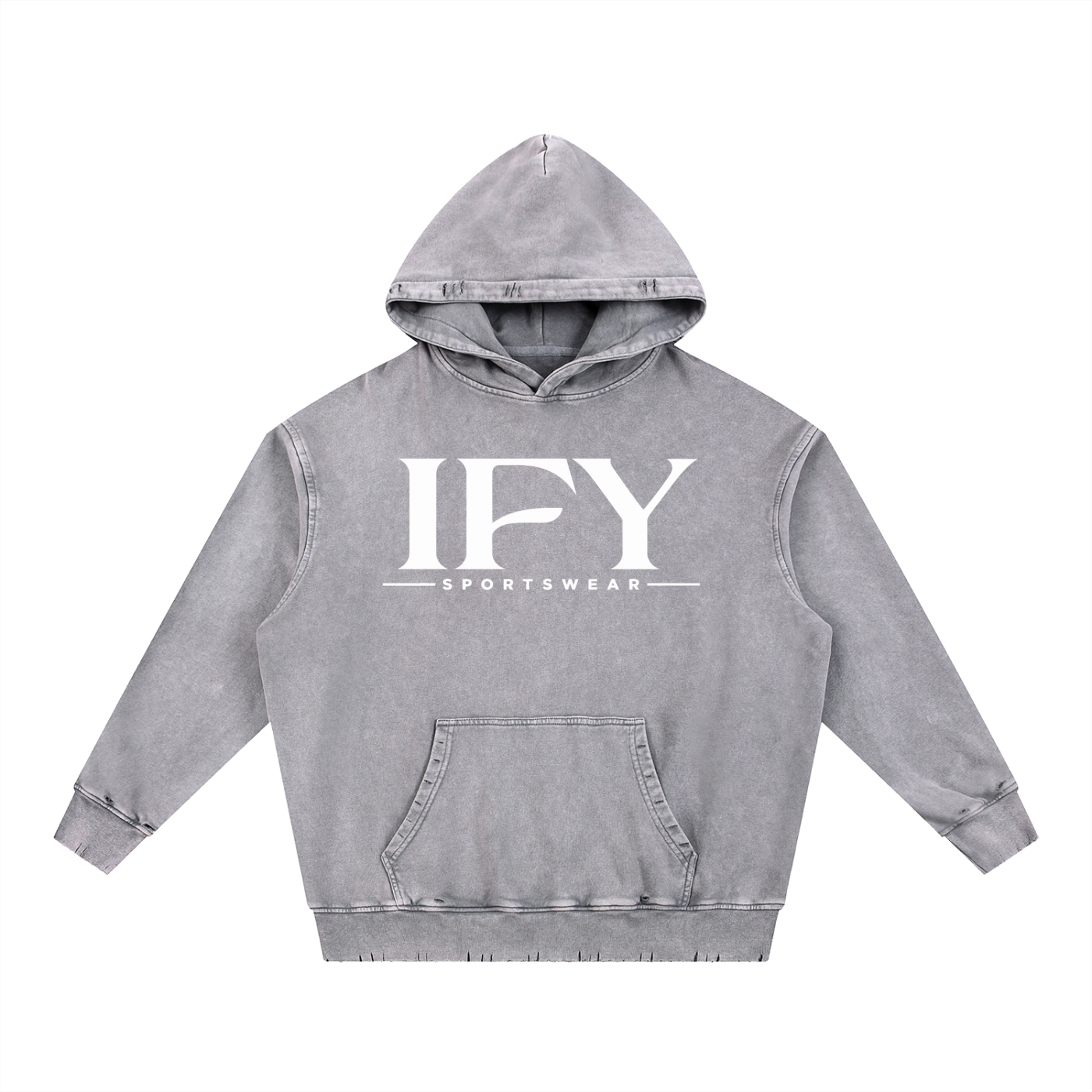 Heavyweight Snow Wash Hoodie: Comfort Meets Style for Every Occasion