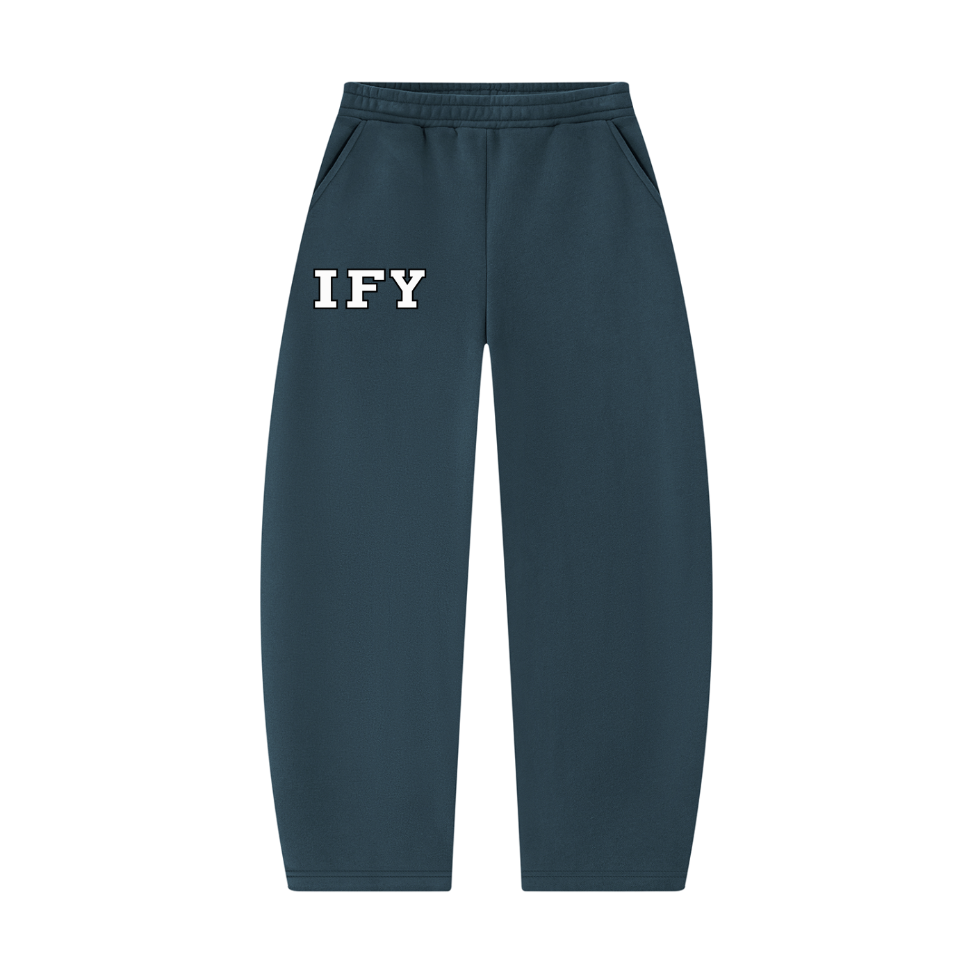 Unisex Barrel Leg Sweatpants