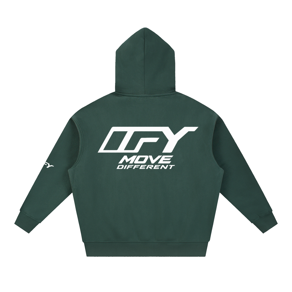 Essential Oversized Boxy Fit Fleece Hoodie
