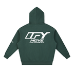 Essential Oversized Boxy Fit Fleece Hoodie