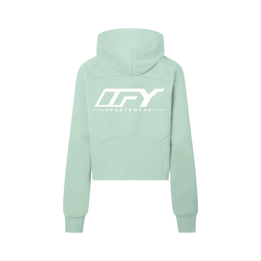 Stylish Cropped Half-Zip Hoodie for Women: Comfort Meets Versatility