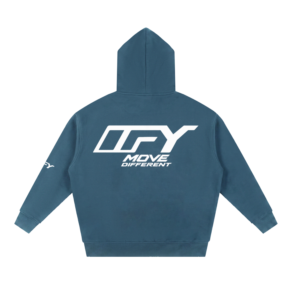 Essential Oversized Boxy Fit Fleece Hoodie