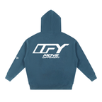 Essential Oversized Boxy Fit Fleece Hoodie