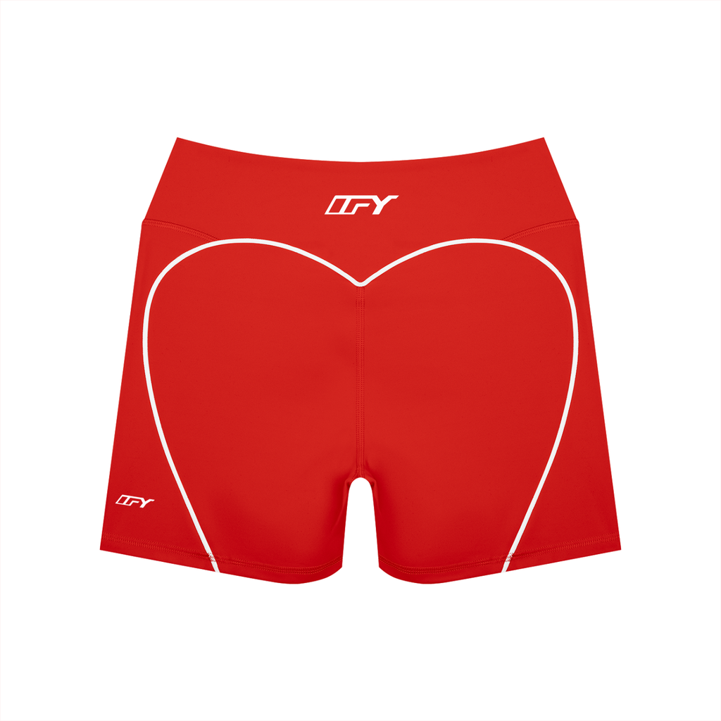 High-Waisted Yoga Biker Shorts