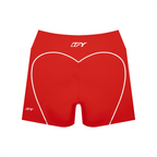 High-Waisted Yoga Biker Shorts