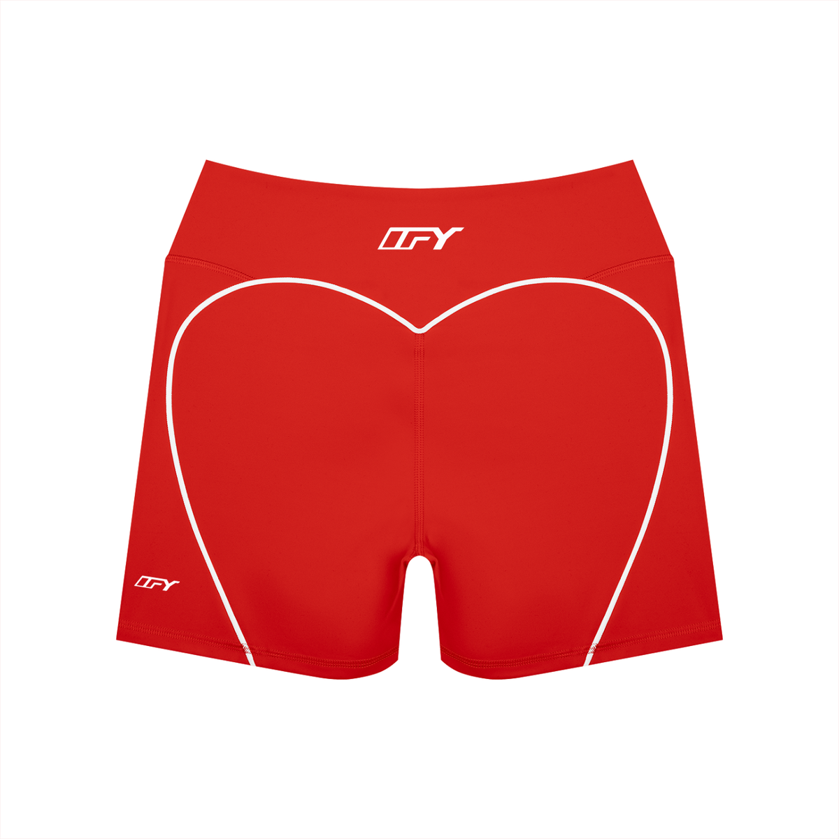 High-Waisted Yoga Biker Shorts