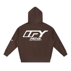 Essential Oversized Boxy Fit Fleece Hoodie
