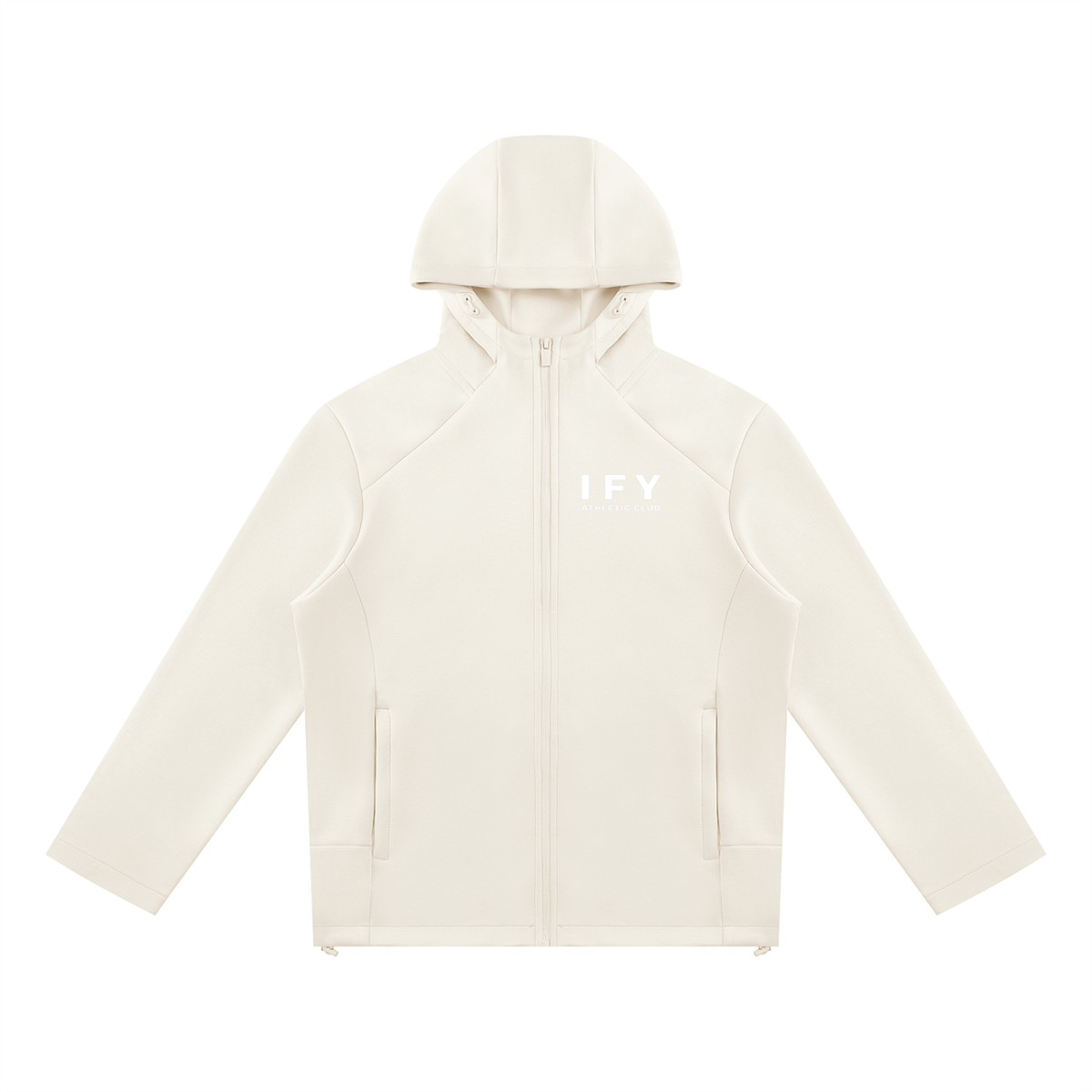 Panelled Full Zip Hoodie