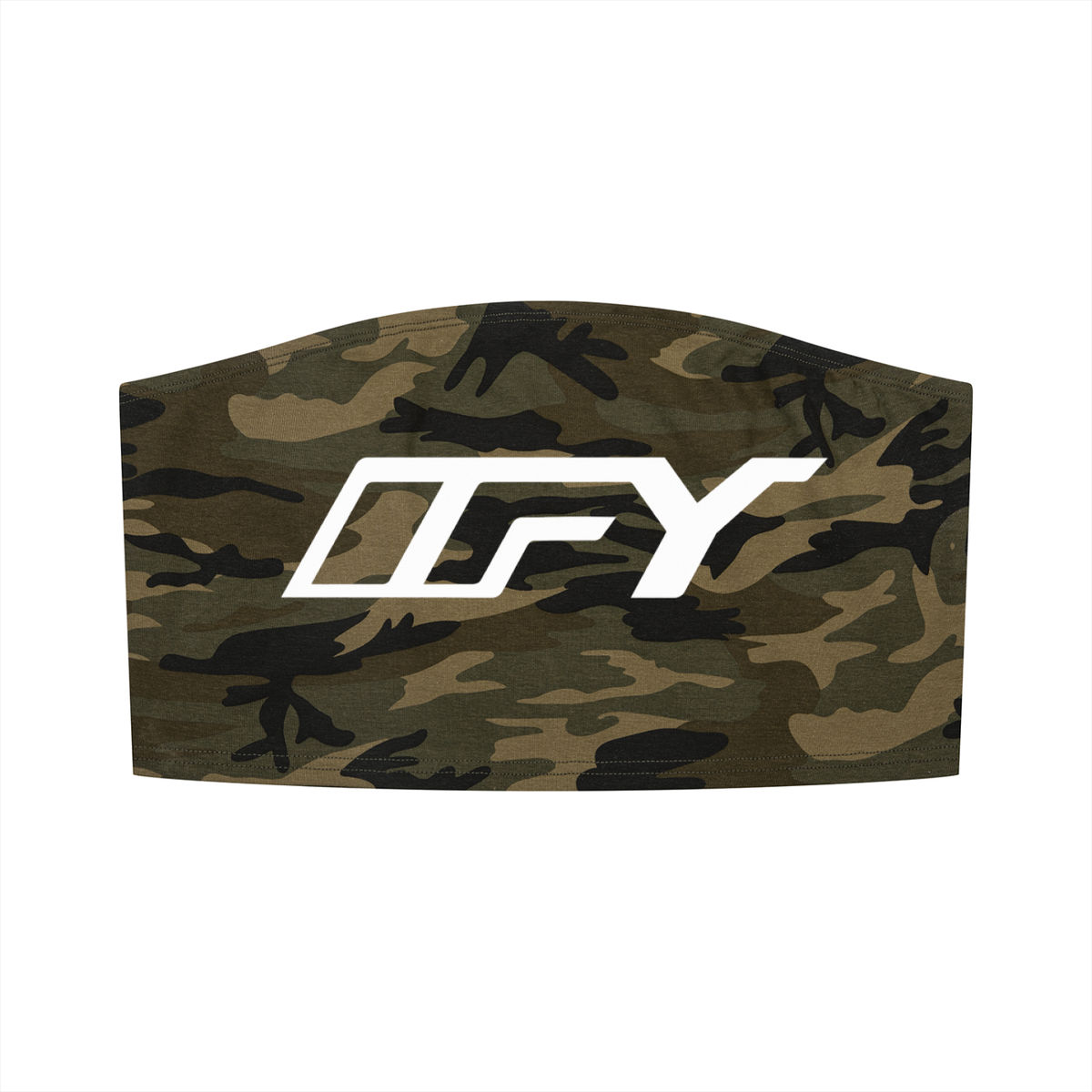 Women’s Camo Cropped Tube Top