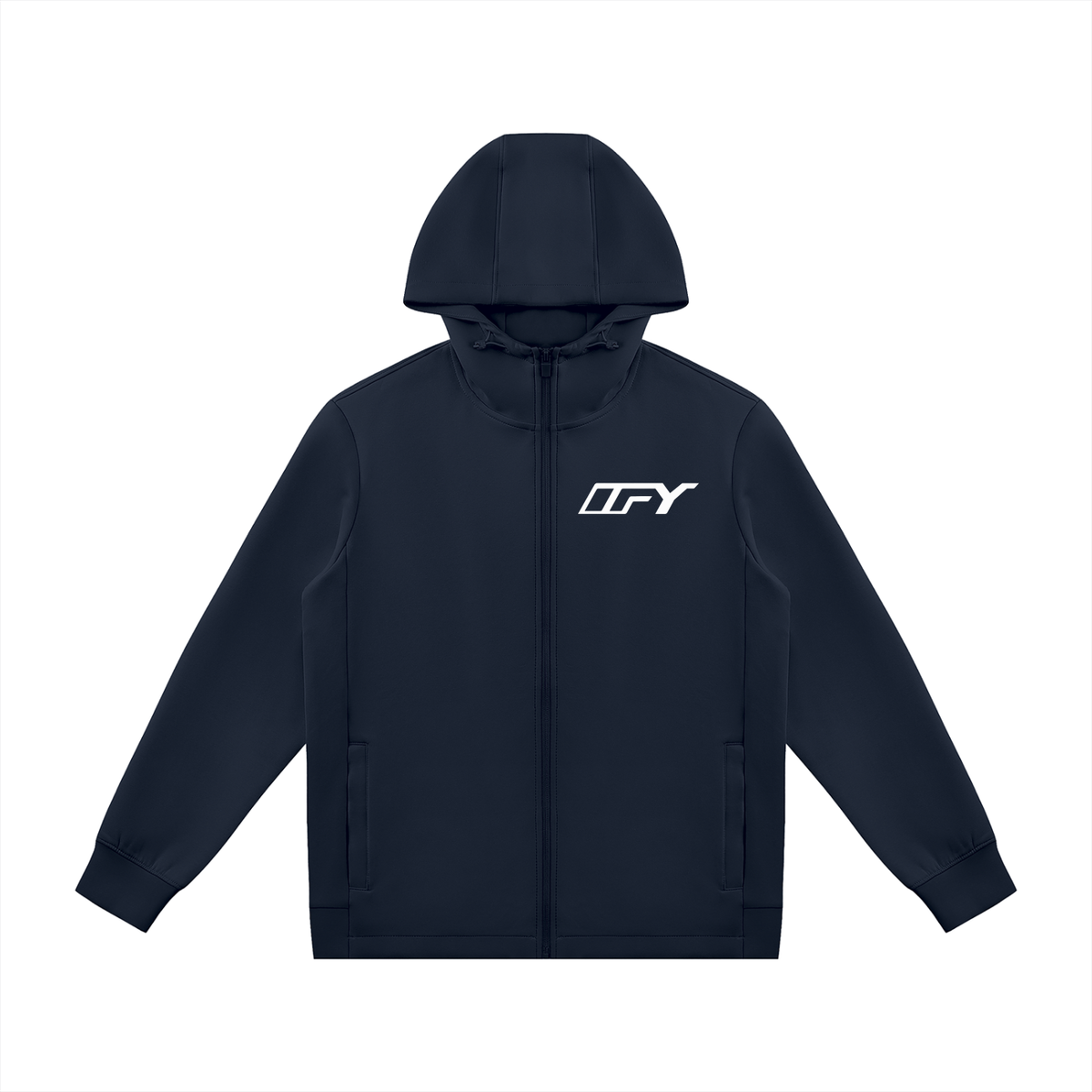 Unisex Regular Fit Full Zip Hoodie