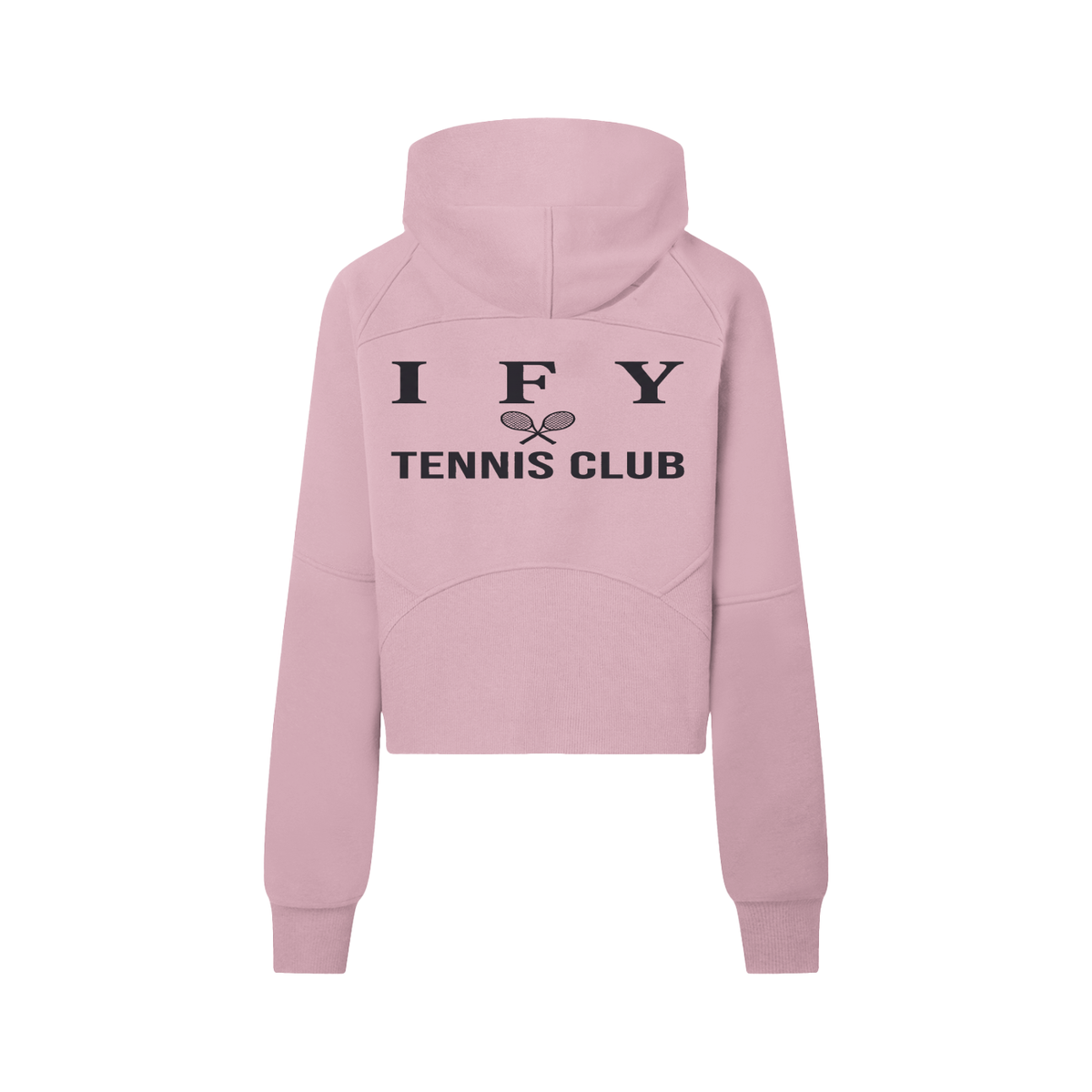 Cropped Half-Zip Hoodie