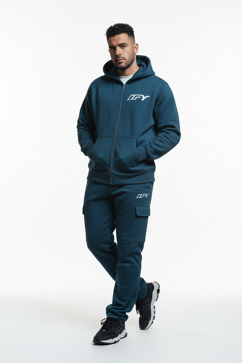 Unisex Fleece Full Zip Hoodie