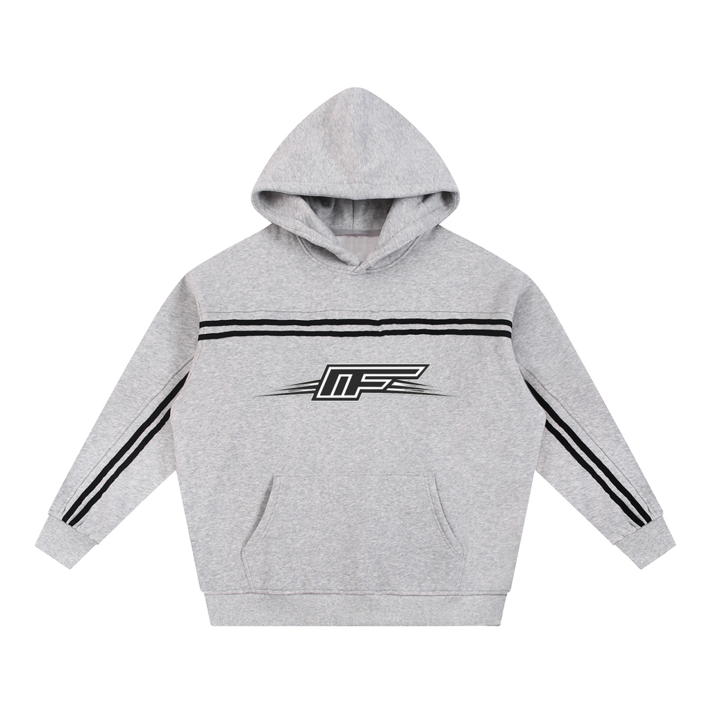 Elevate Your Style with the Sun Fade Contrast Tape Hoodie