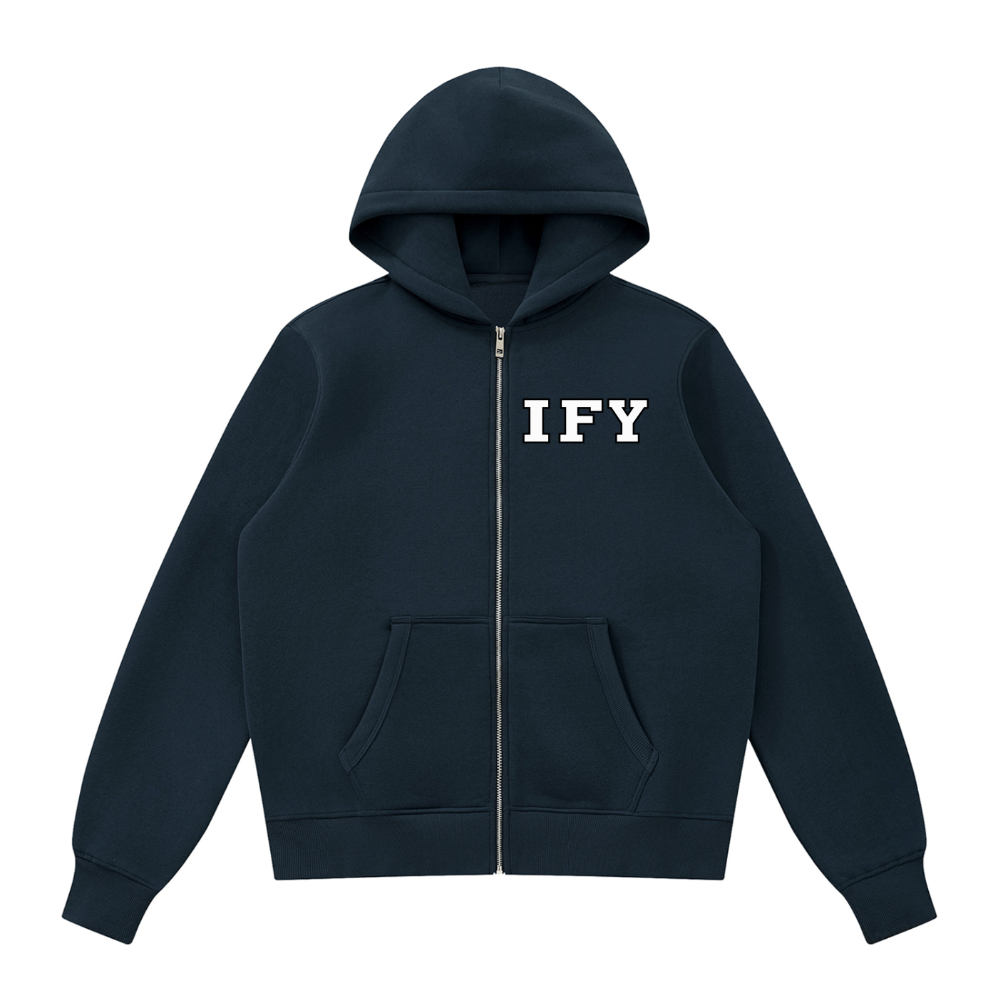 Unisex Fleece Full Zip Hoodie