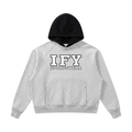 Unisex Fleece Raglan Color Block Hoodie