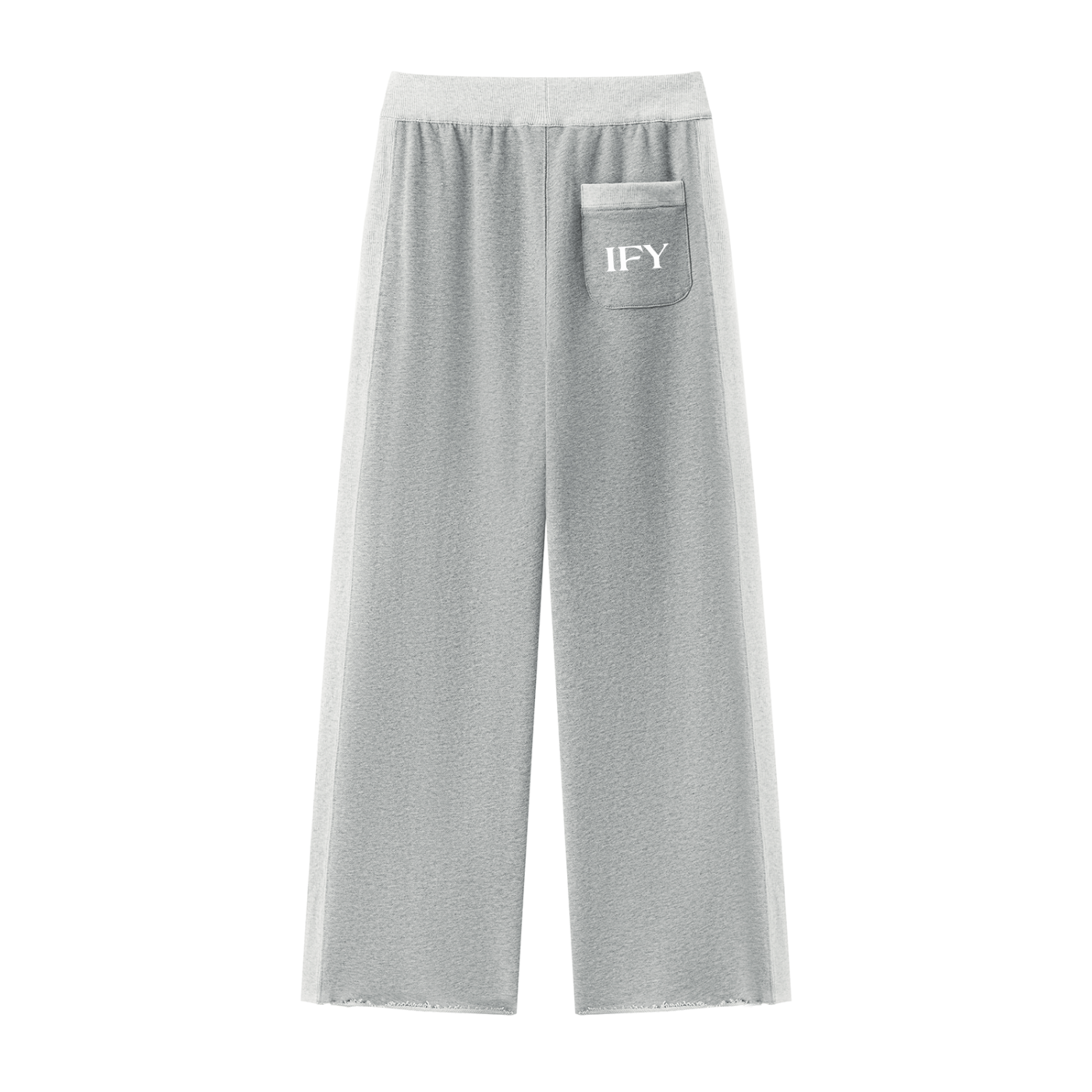 Women's Color Block Raw Hem Sweatpants