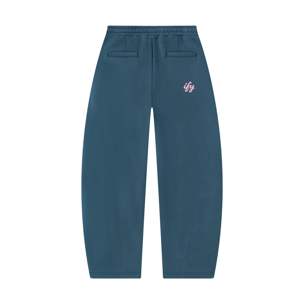 Unisex Heavyweight Barrel-Leg Sweatpants