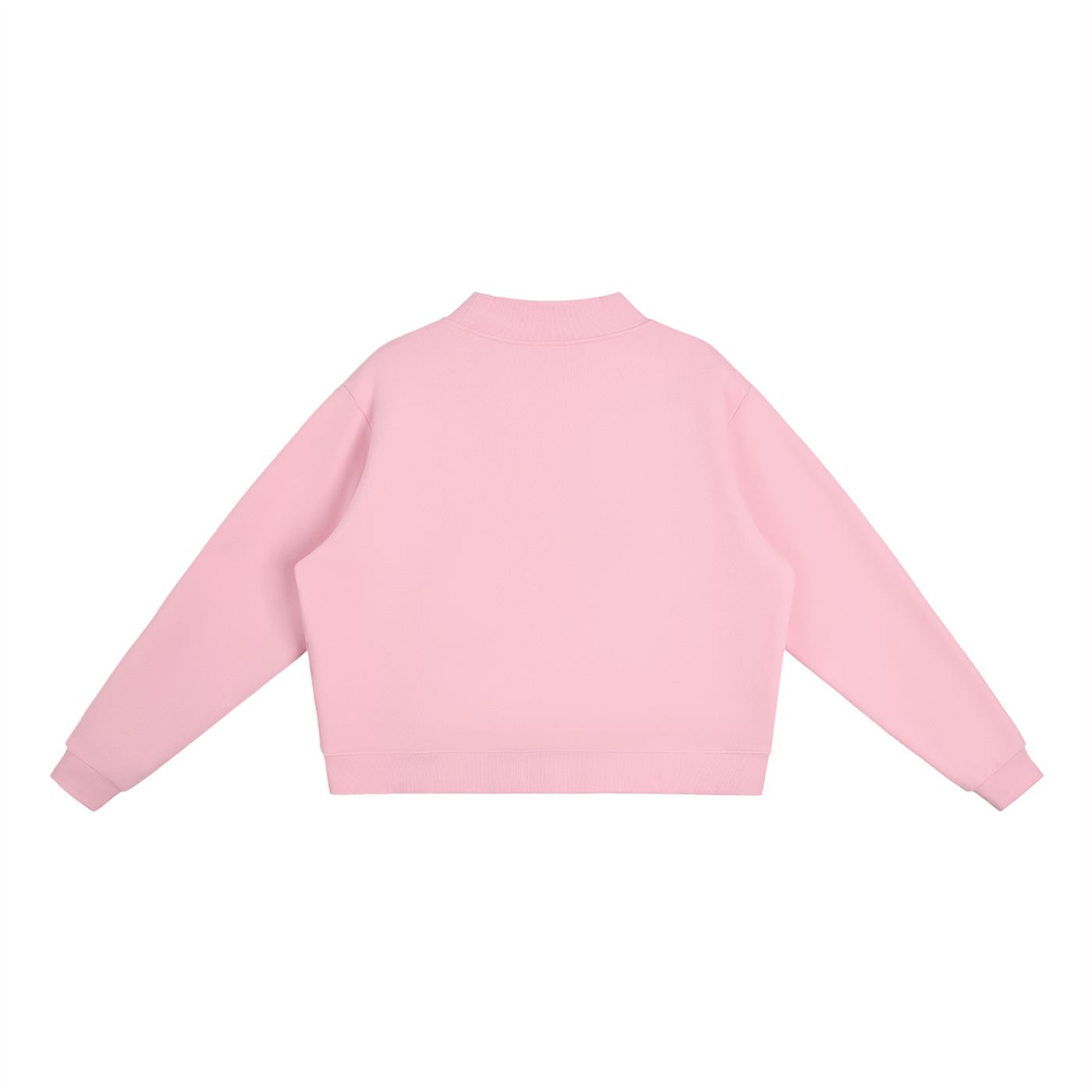Women's Fleece Mock-Neck Sweatshirt: Cozy Comfort for Every Occasion