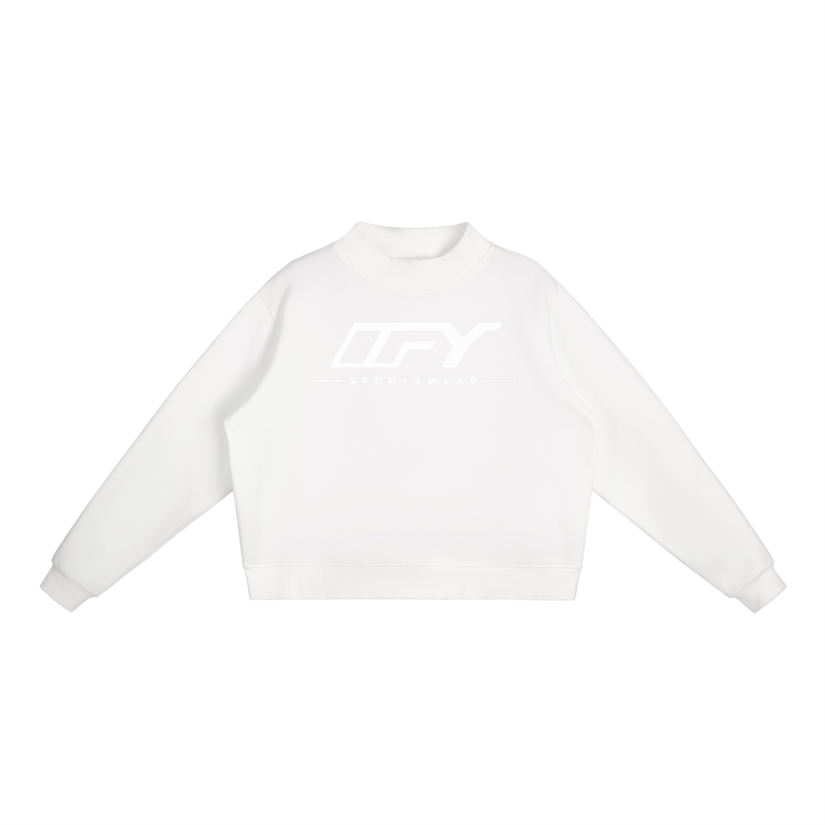 Women's Fleece Mock-Neck Sweatshirt: Cozy Comfort for Every Occasion