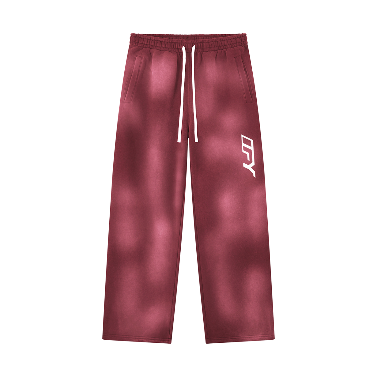 Unisex Wide Leg Fleece Sweatpants for Comfort and Style