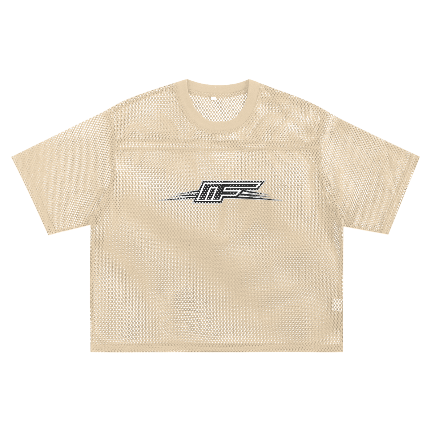 See-through Boxy Net T-Shirt