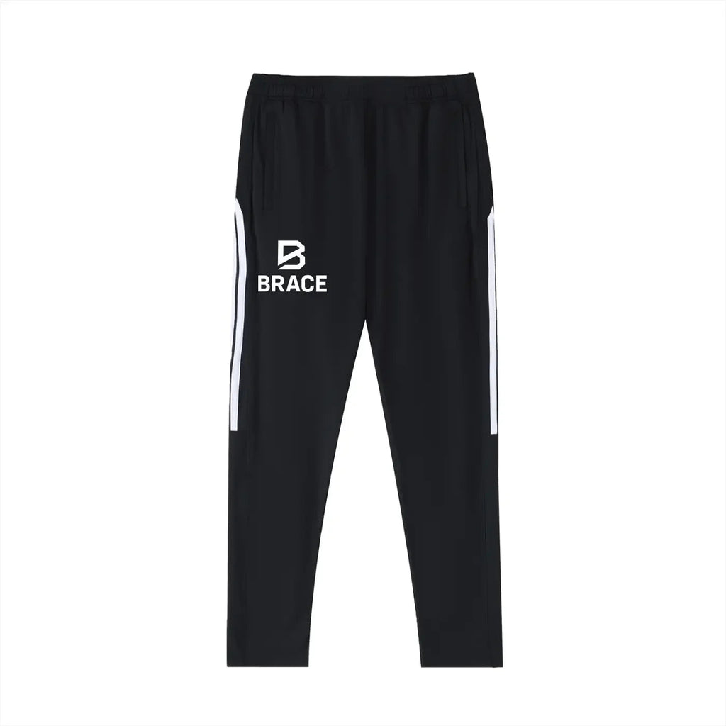 Side Stripe Running Pants - Athletic Track Pants | BRACE