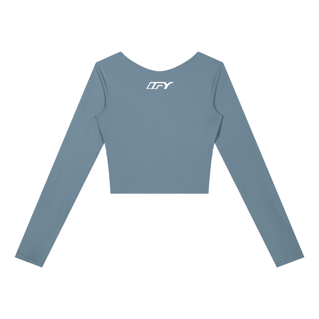 Women's Panelled Long Sleeve Yoga T-Shirt