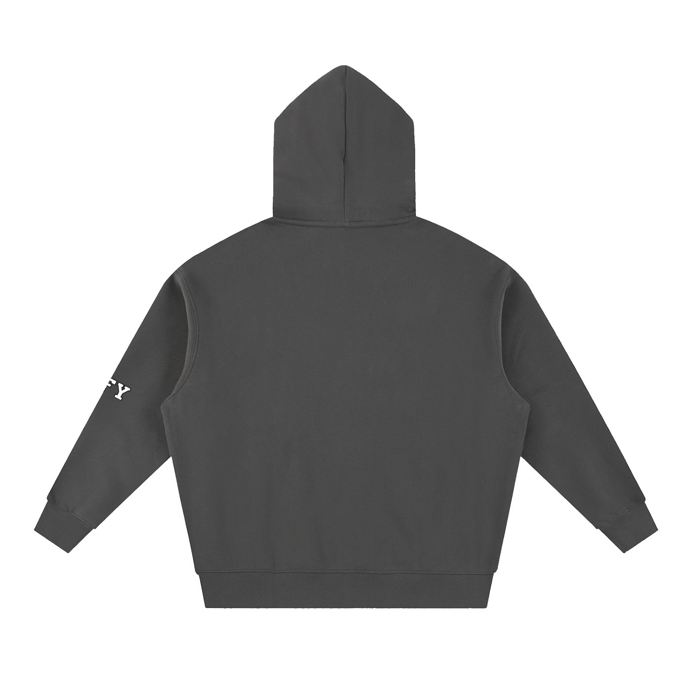 Essential Oversized Boxy Fit Fleece Hoodie