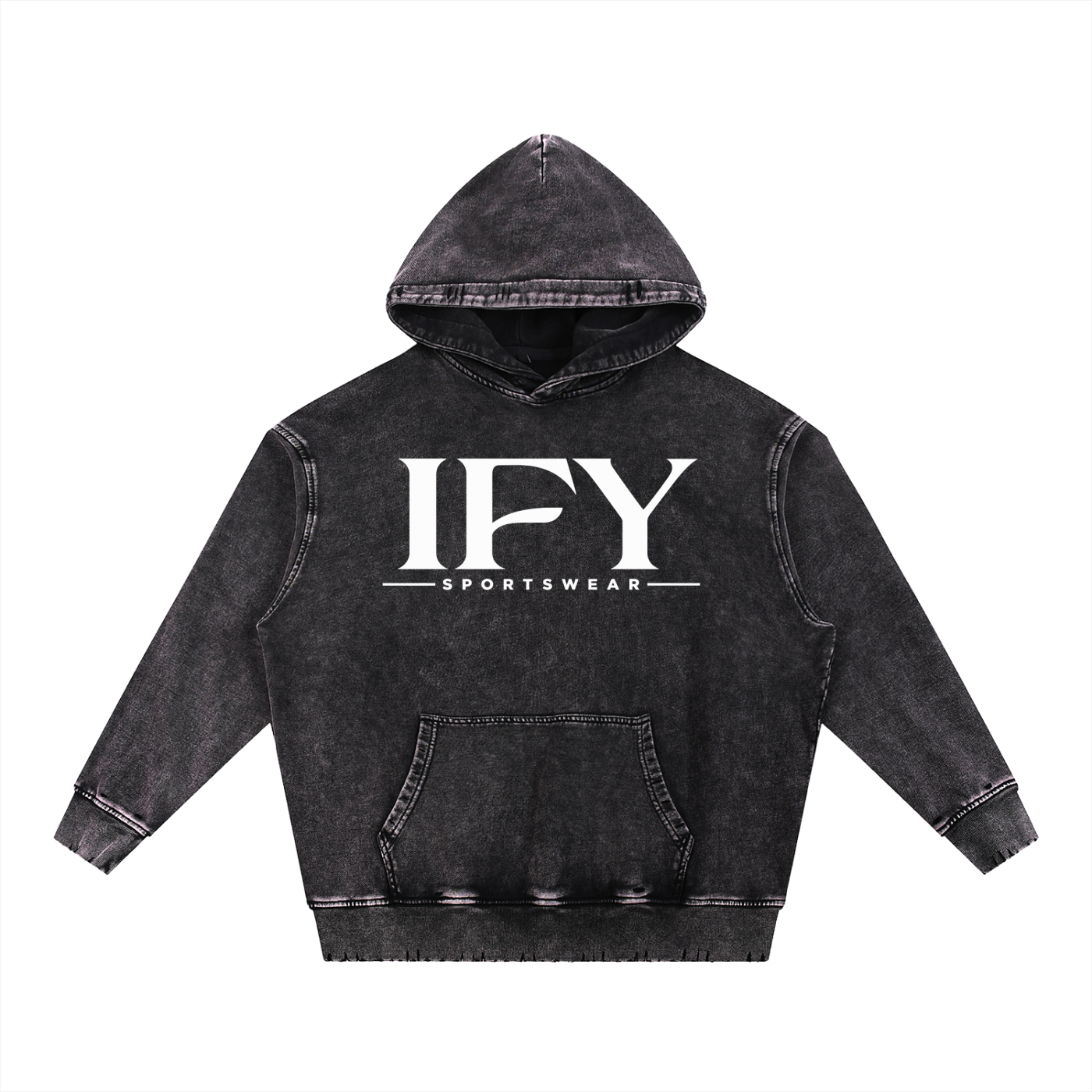Heavyweight Snow Wash Hoodie: Comfort Meets Style for Every Occasion