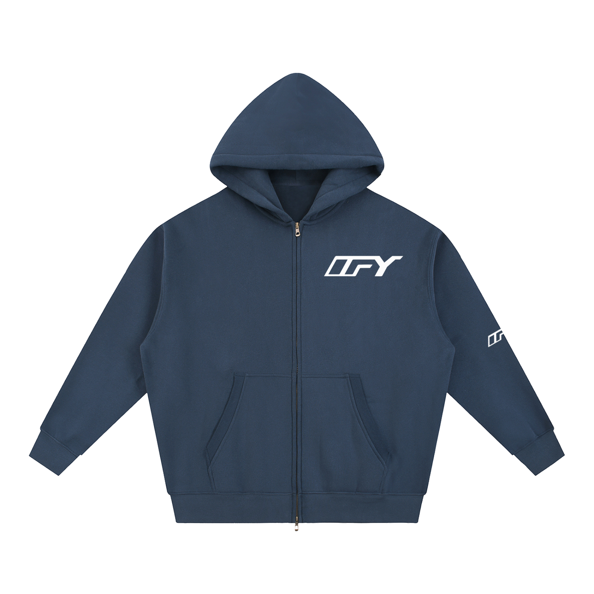 Essential Oversized Fleece Boxy Hoodie