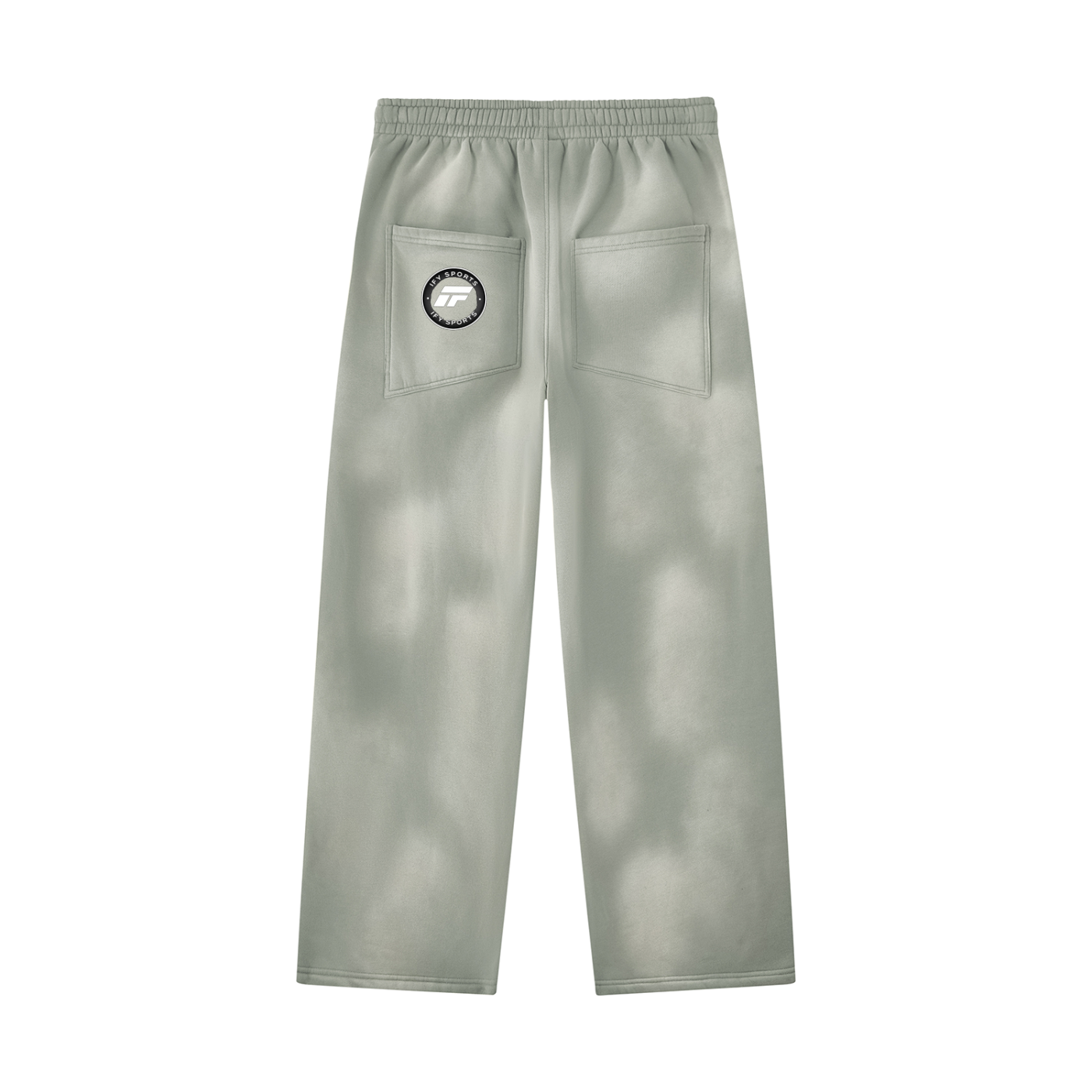 Unisex Sunfade Wide Leg Fleece Sweatpants