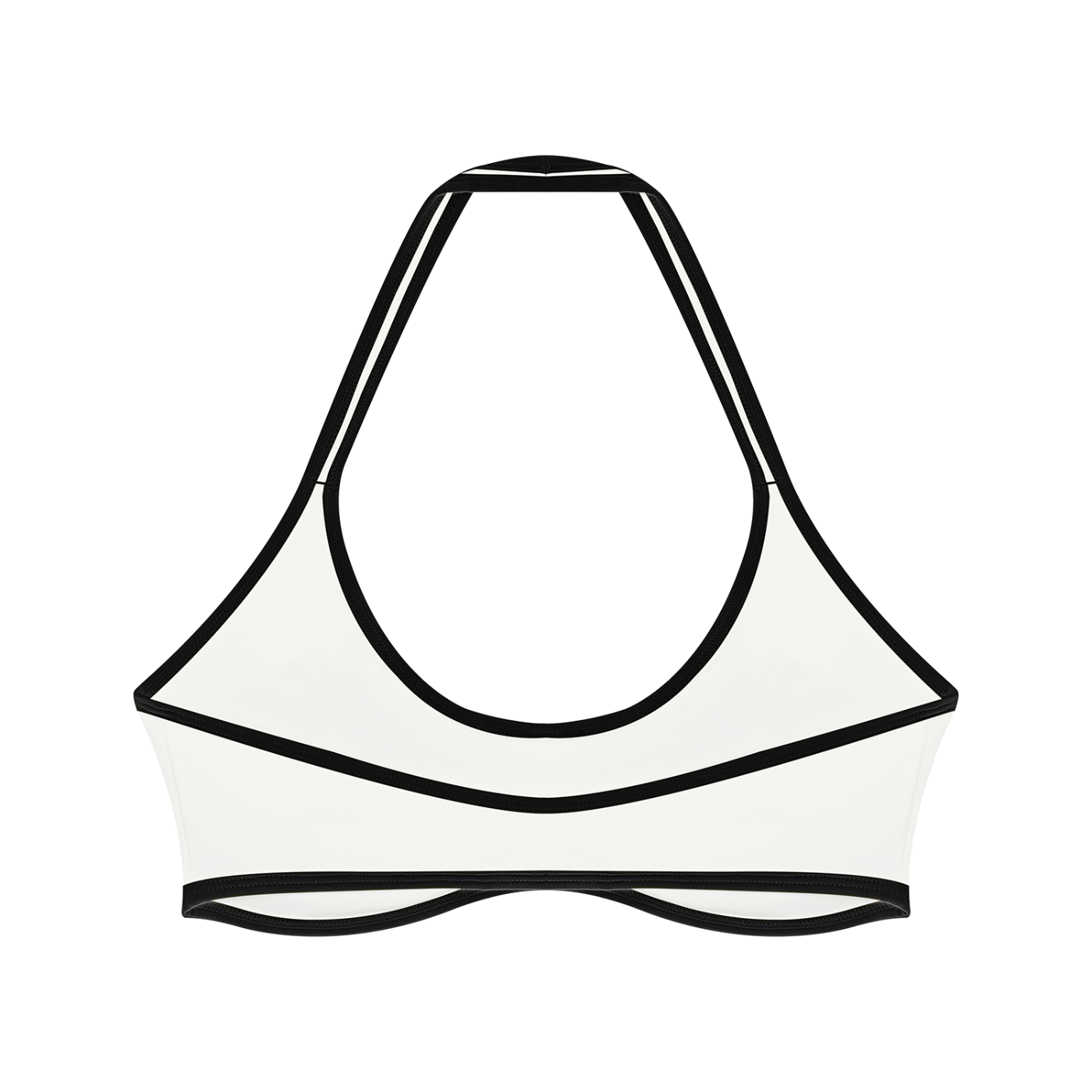 Women's Halter Color Block Yoga Sports Bra