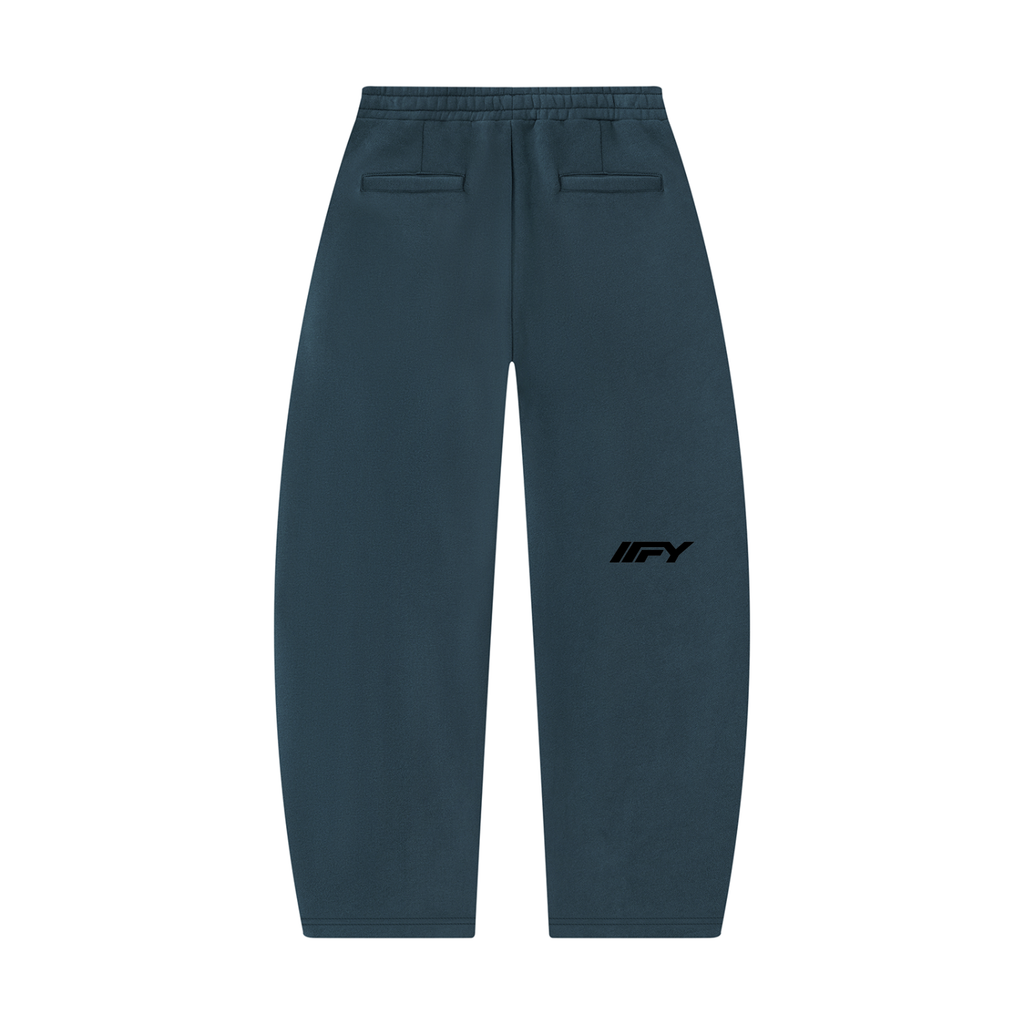 Unisex Barrel Leg Sweatpants