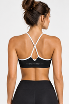 Colour Block Yoga Sports Bra