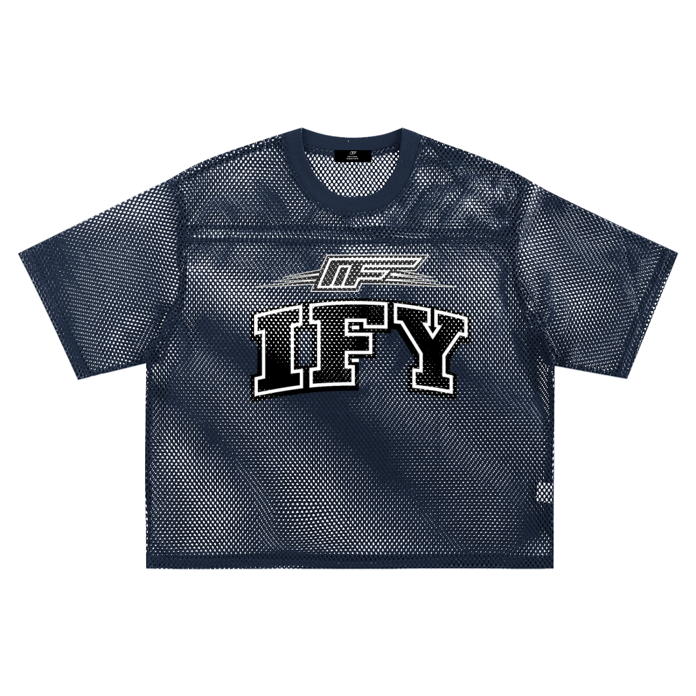 See-through Boxy Net T-Shirt